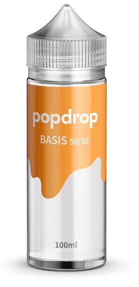 Popdrop Basisliquid 100ml 50VG-50PG