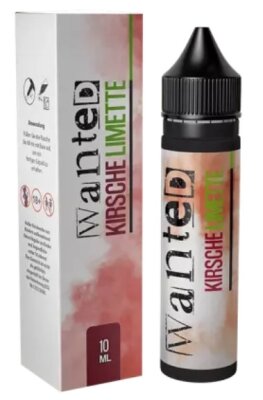 Kirsche Limette Aroma 10ml Wanted Overdosed