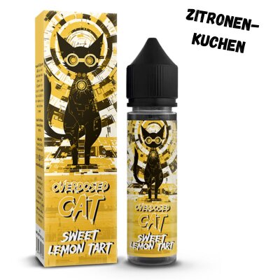Sweet Lemon Tart Aroma 10ml Overdosed Cat