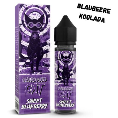 Sweet Blueberry Aroma 10ml Overdosed Cat