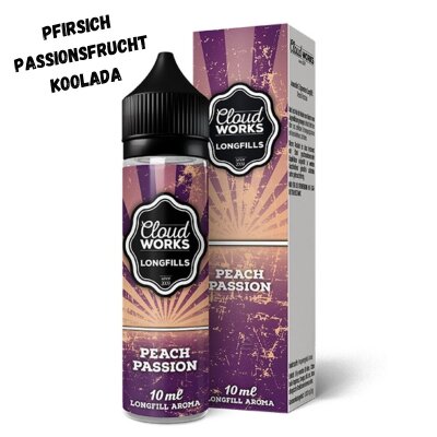 Peach Passion Aroma 10ml Cloudworks Overdosed