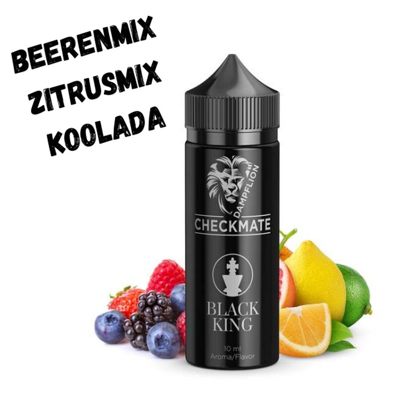 Black King Aroma 10ml Dampflion Checkmate