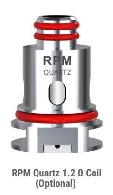 Smok RPM Verdampferkopf 5 Stück Quartz 1,2 Ohm